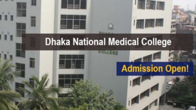 Dhaka Medical College Admission Seat plan 2025