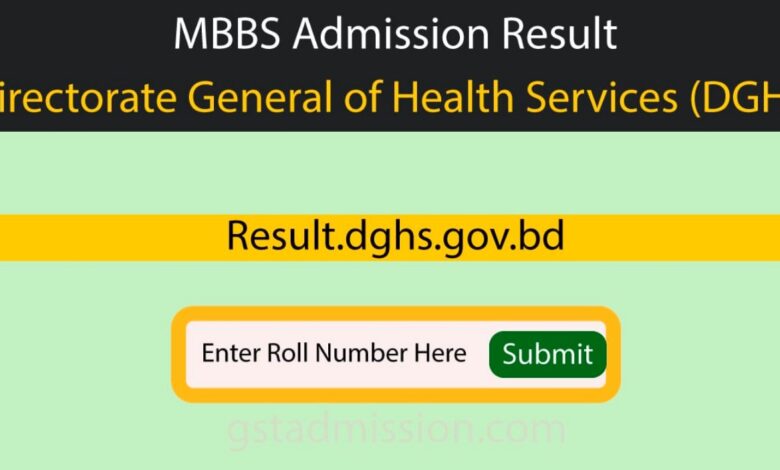 MBBS Admission Result