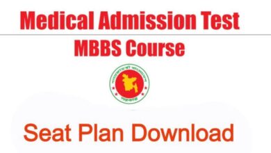 Medical Admission Seat Plan 2025