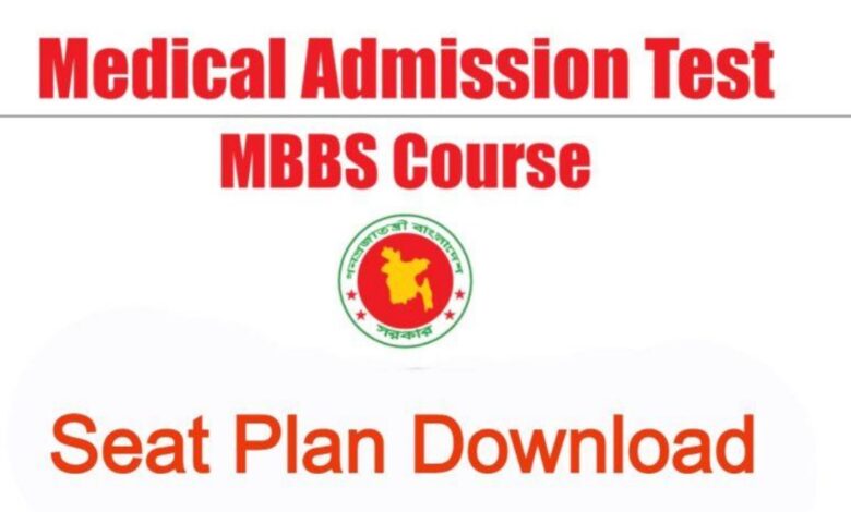 Medical Admission Seat Plan 2025