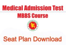 Medical Admission Seat Plan 2025 PDF Download