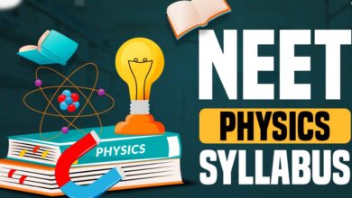 Medical Admission Short Syllabus Physics 2025